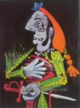 Buste matador 3 1970 cubism Pablo Picasso Peinture à l'huile